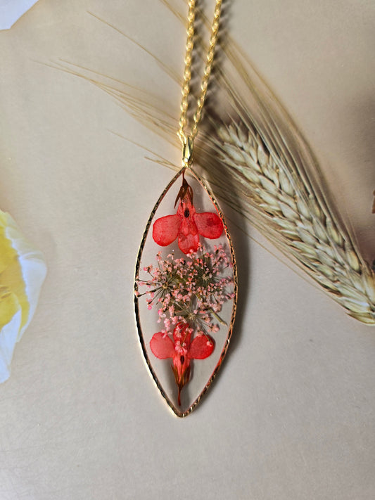 pendentif floral joie de vivre