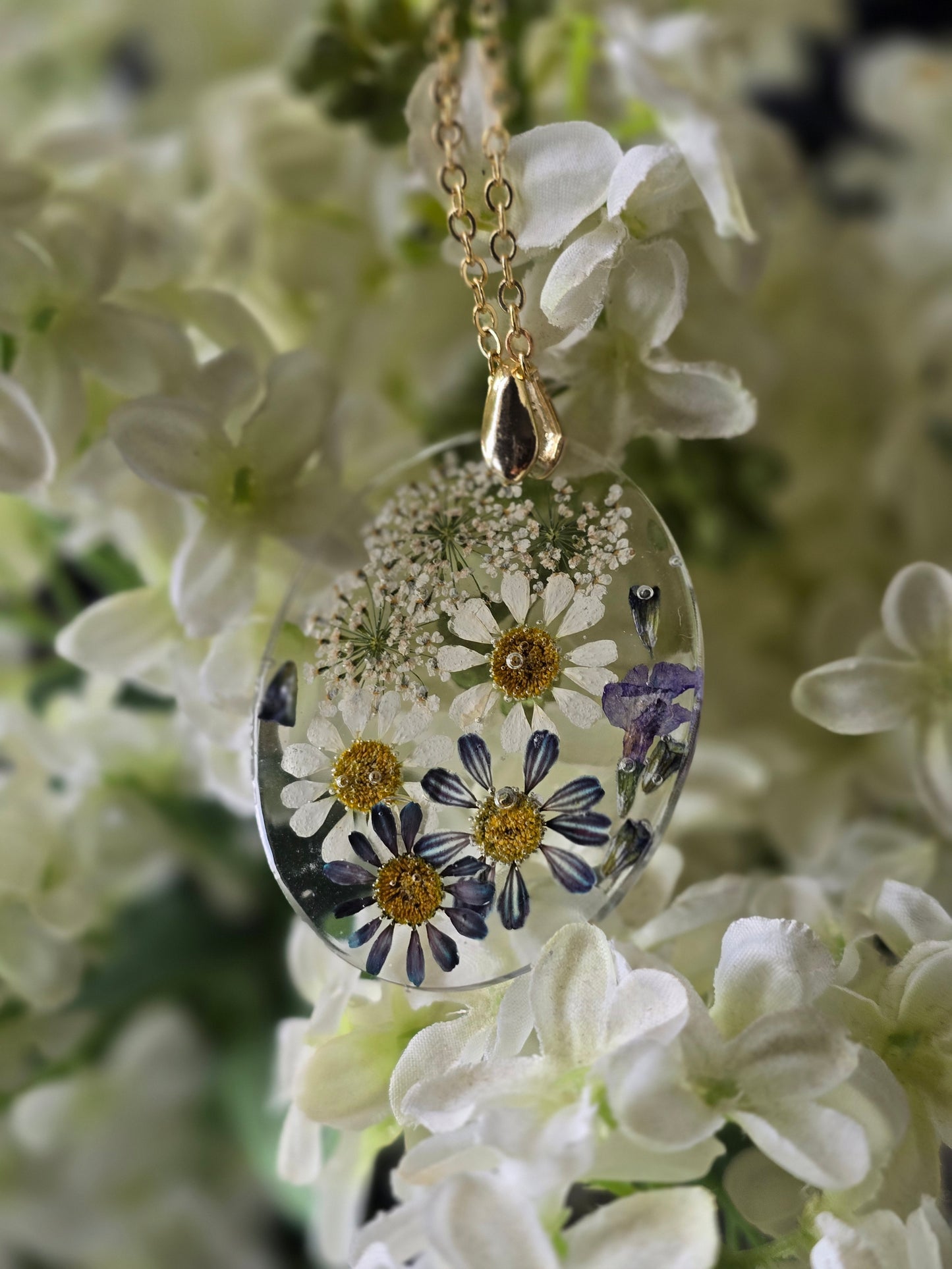pendentif floral intégrité