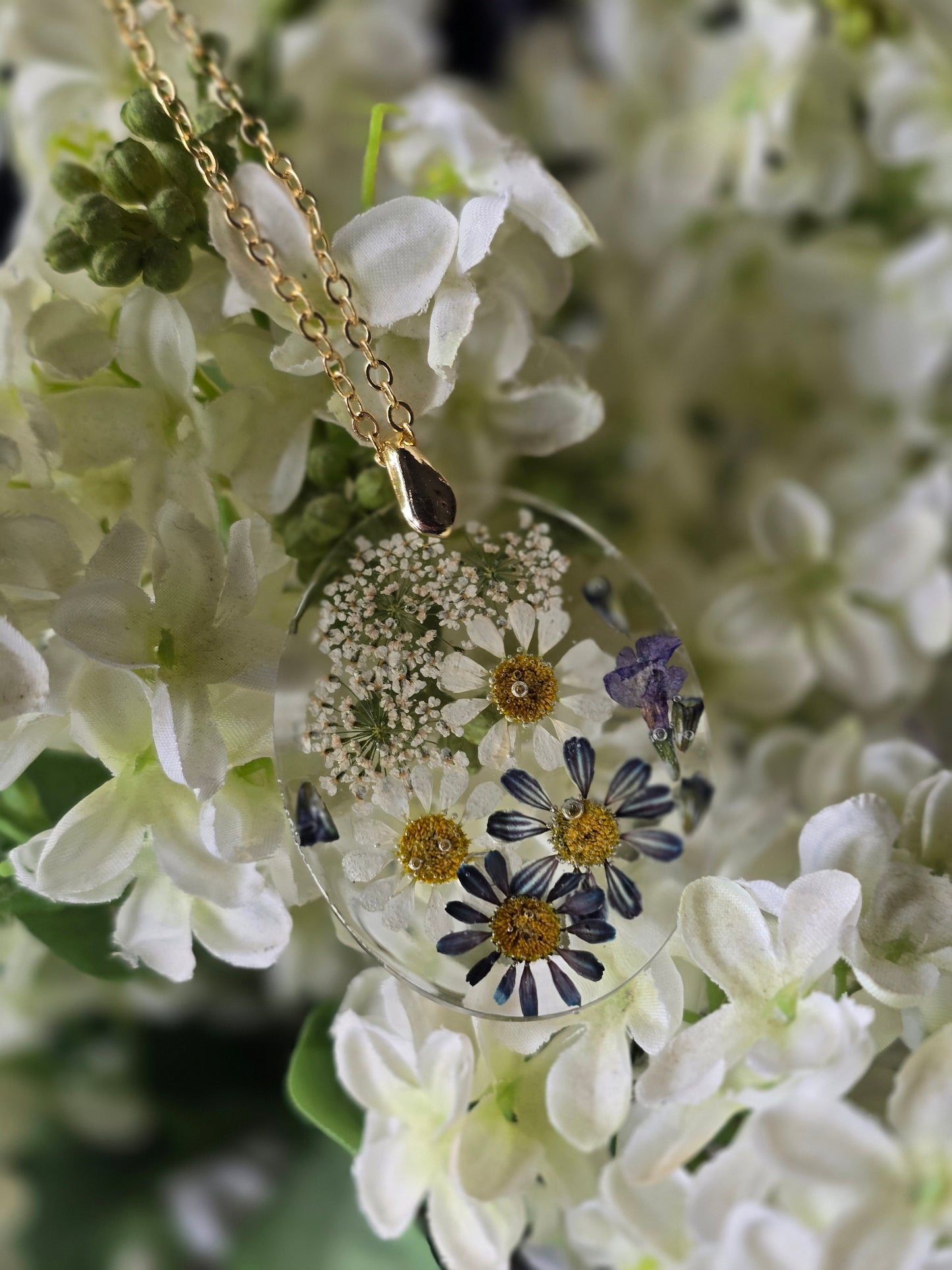 pendentif floral intégrité
