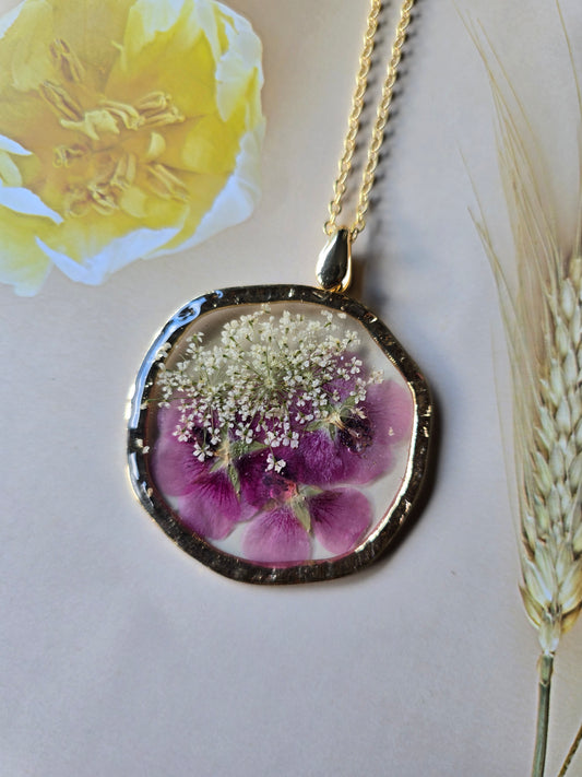 pendentif floral franchise