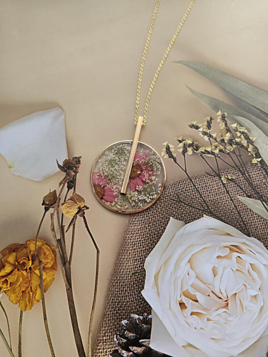 Pendentif fraicheur floral