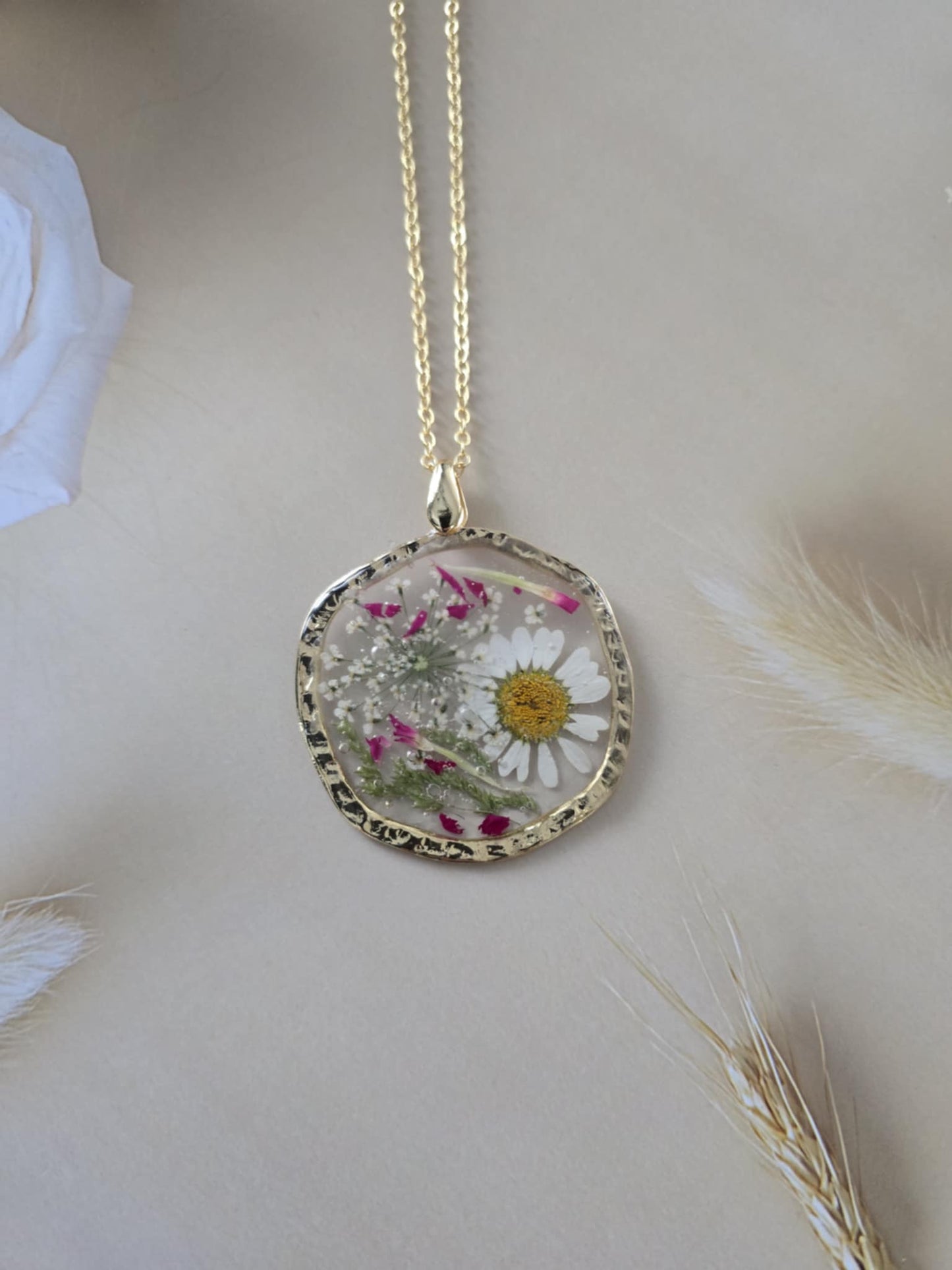 pendentif floral joie de vivre