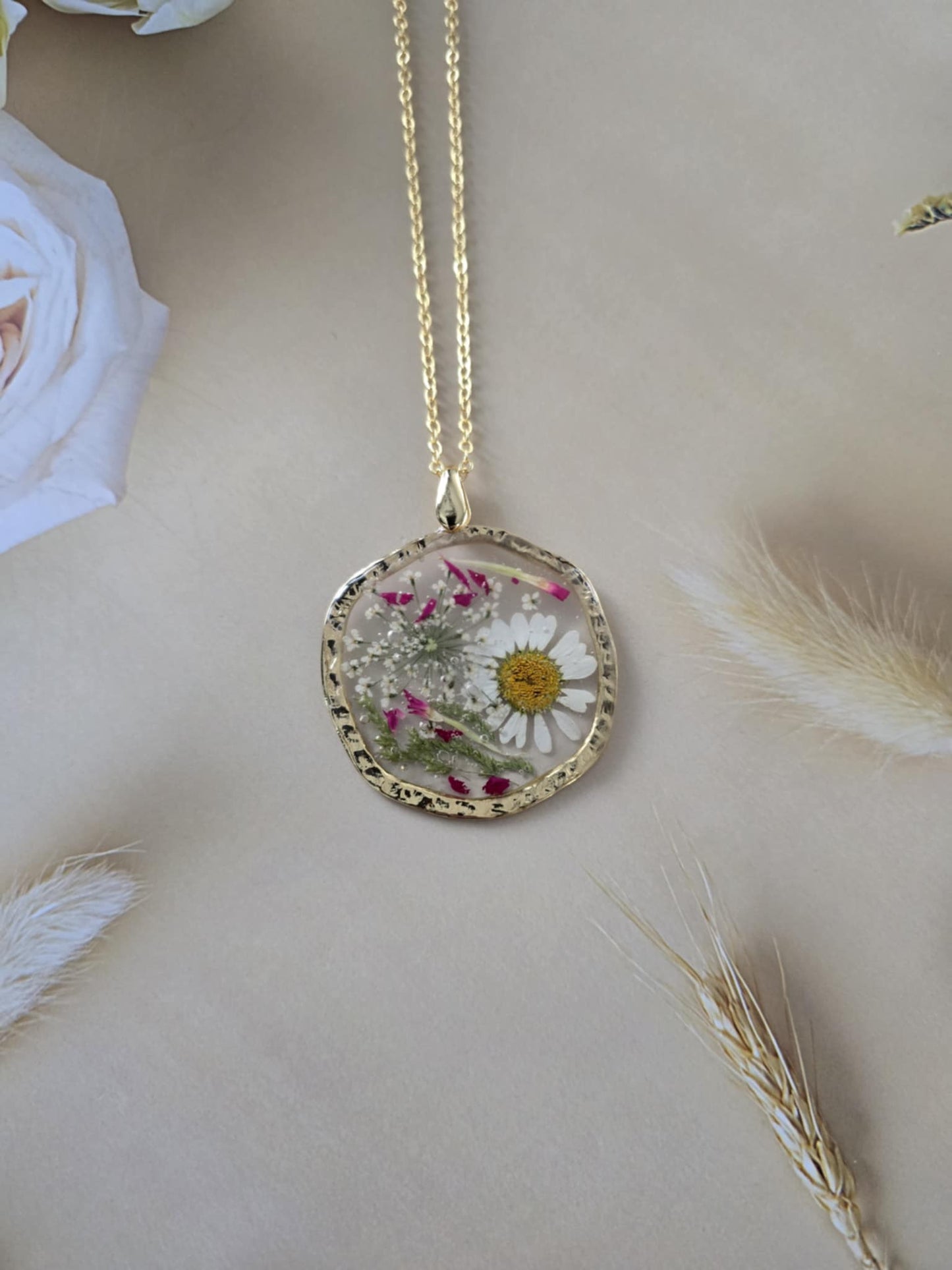pendentif floral joie de vivre