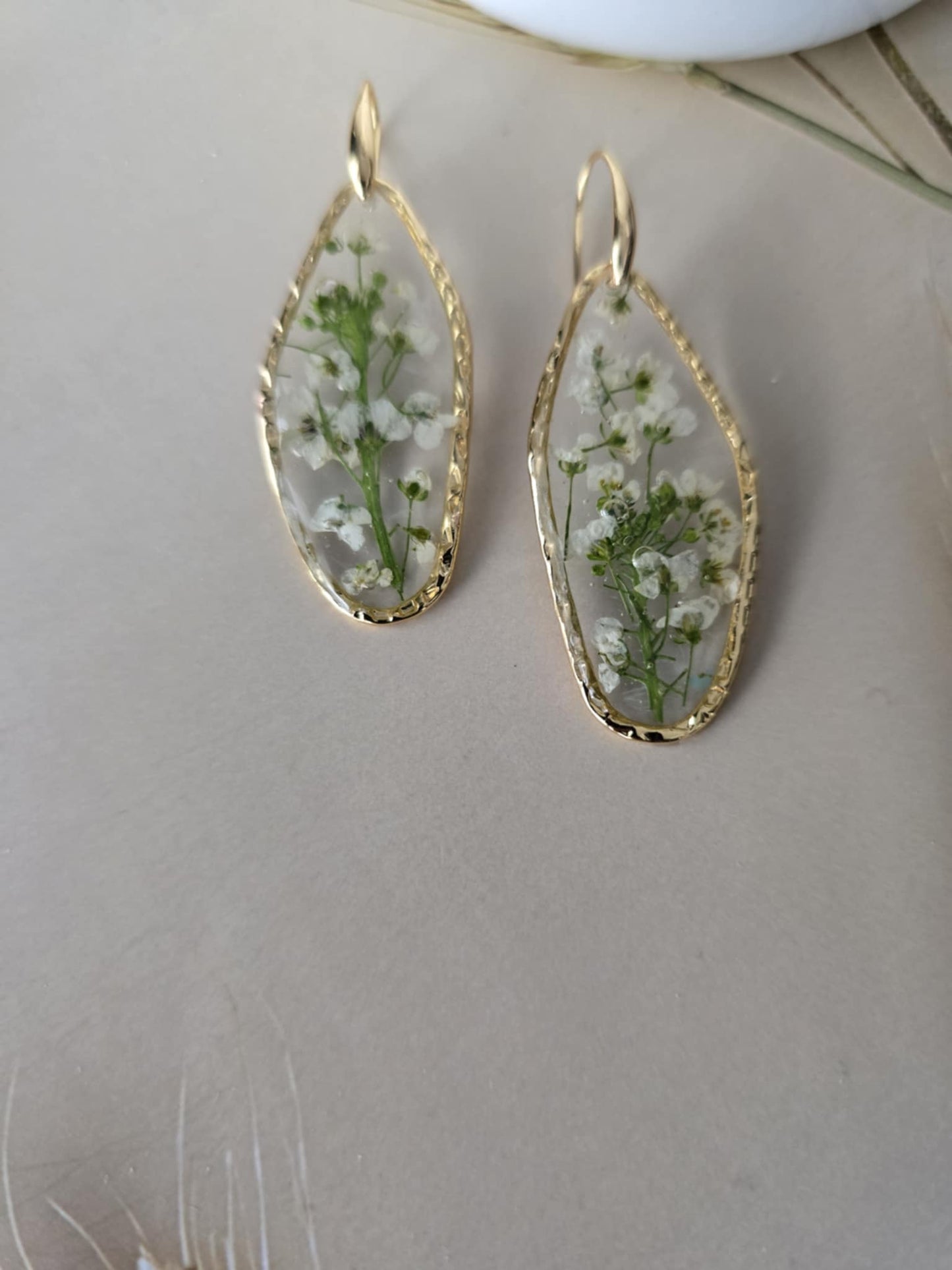 Boucles d'oreilles amicales floral