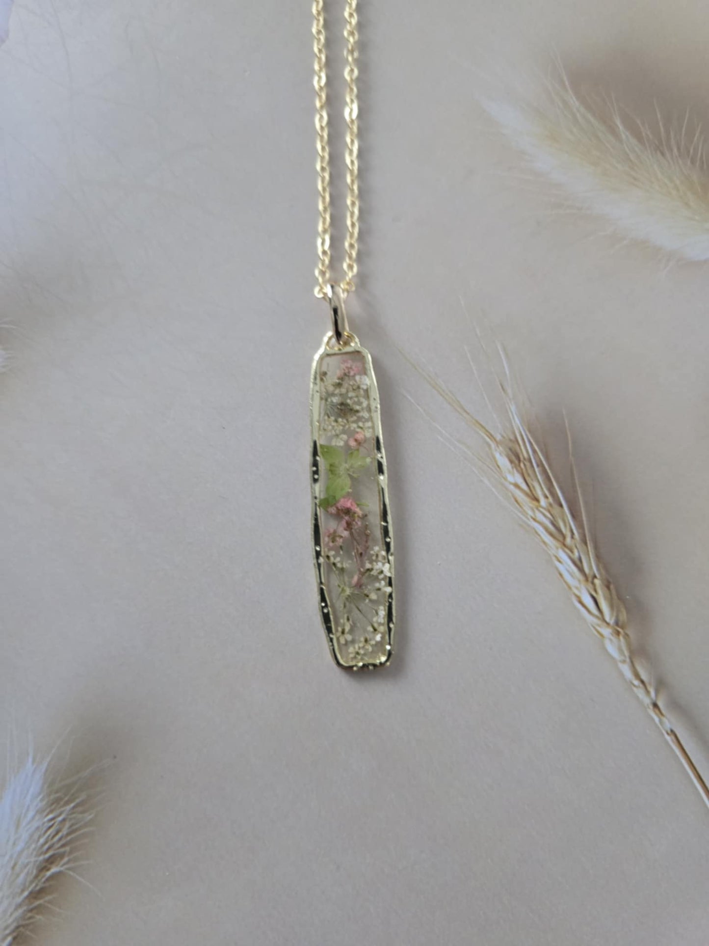 pendentif floral campagne