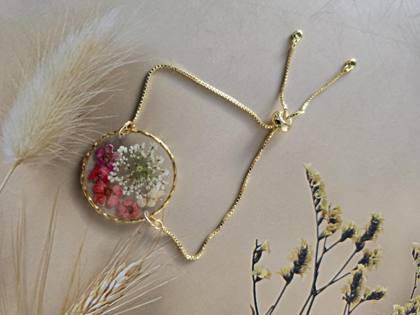 bracelet ajustable floral active