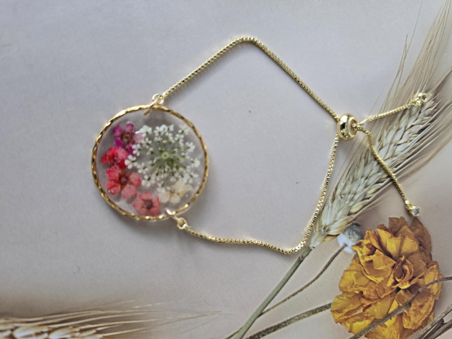 bracelet ajustable floral active