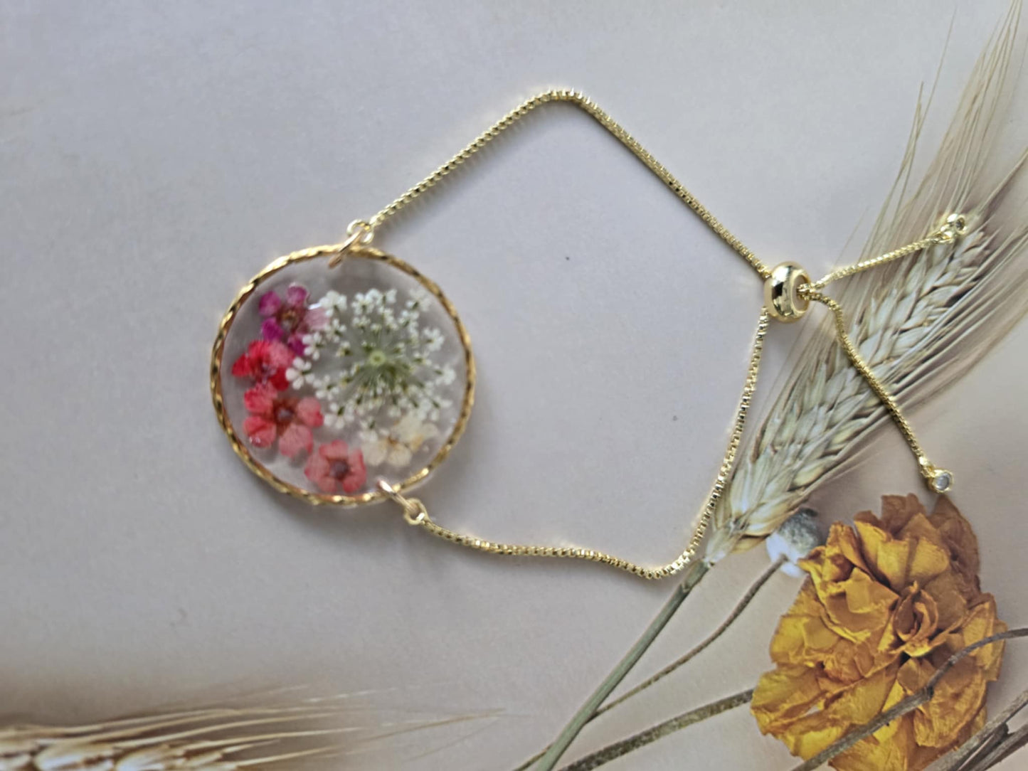 bracelet ajustable floral active