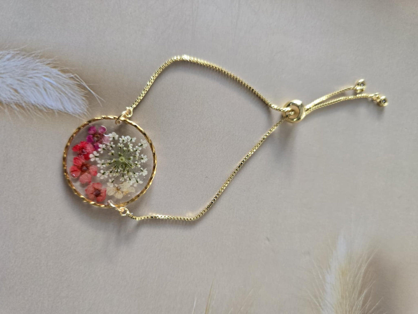 bracelet ajustable floral active