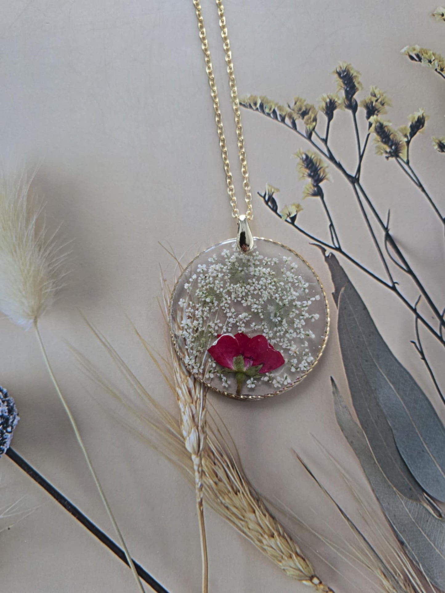 pendentif floral la gratitude
