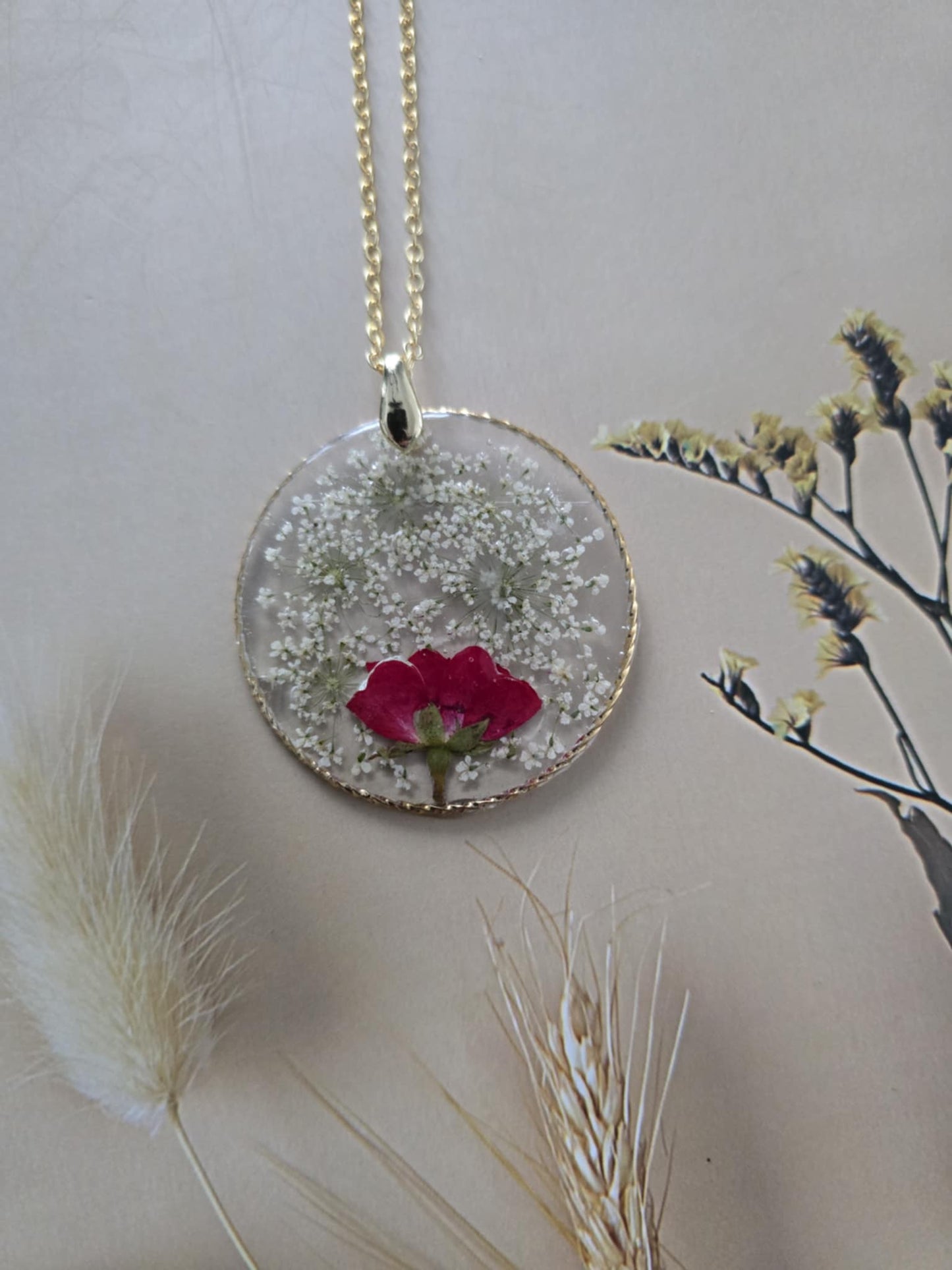 pendentif floral la gratitude