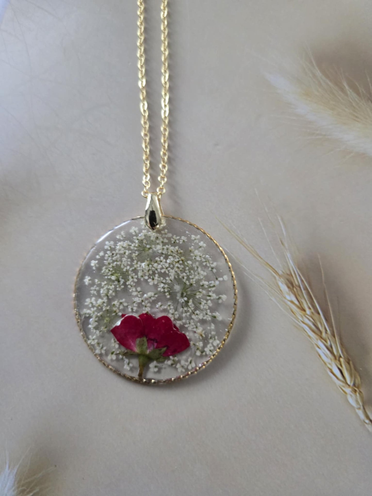 pendentif floral la gratitude