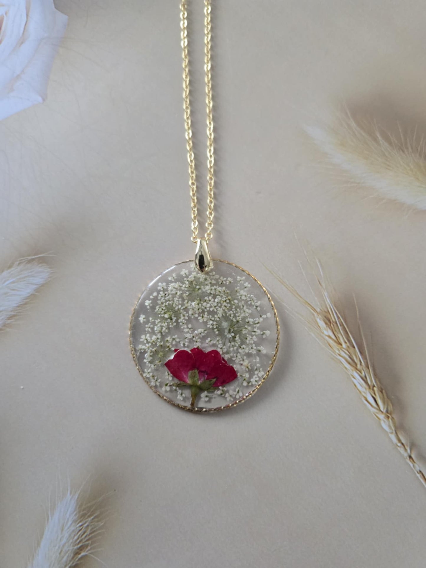 pendentif floral la gratitude