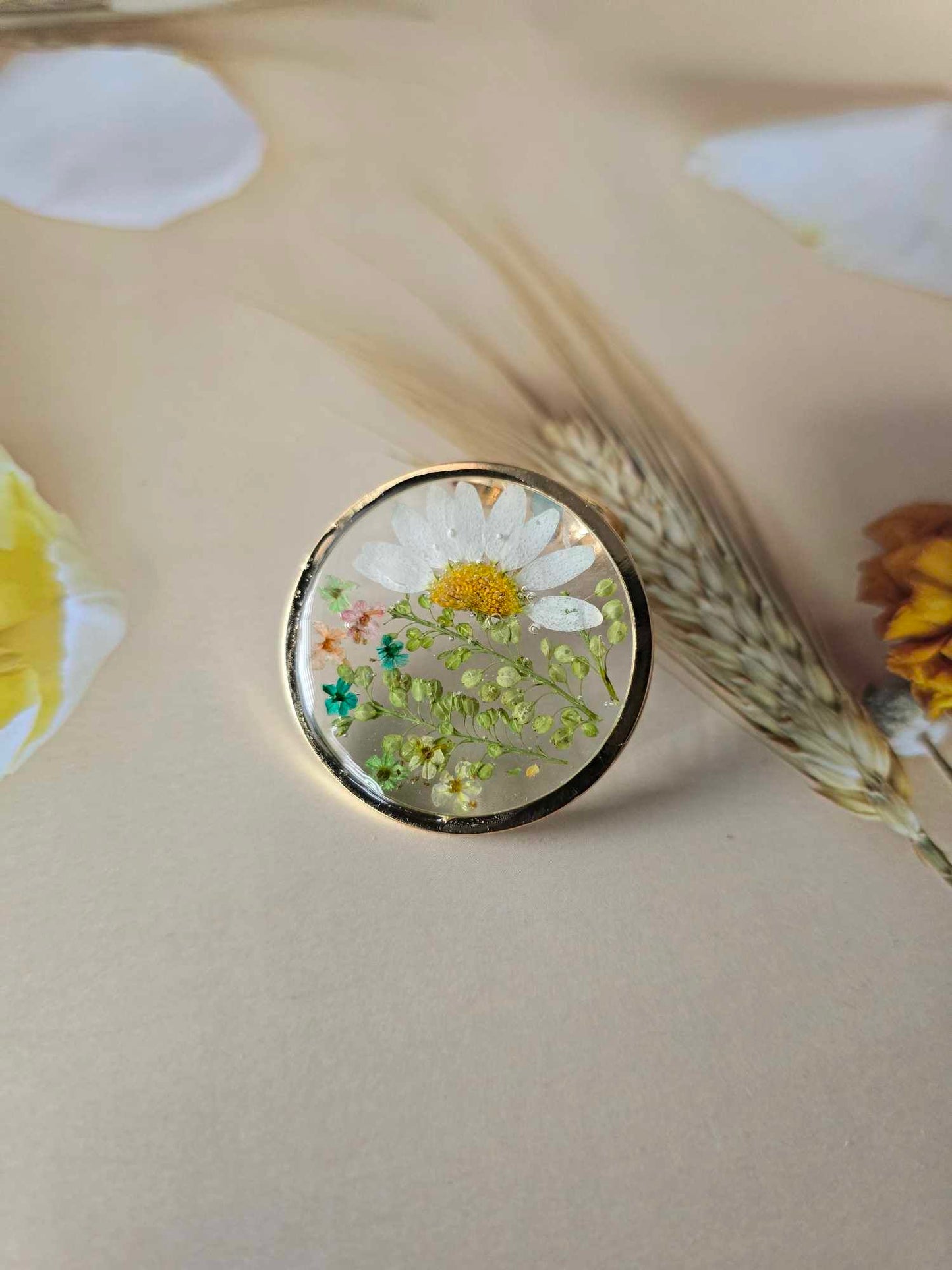 Bague de fantaisie floral