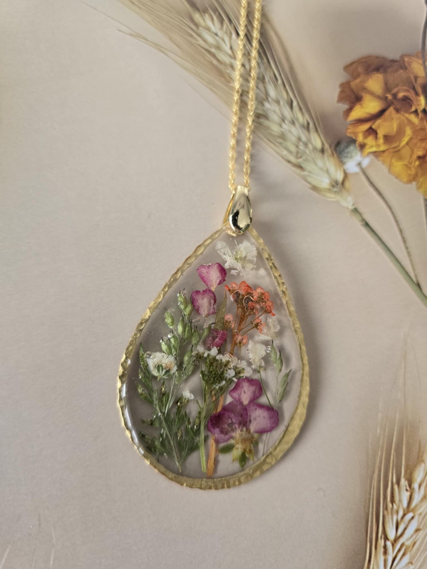 Pendentif floral petite merveille