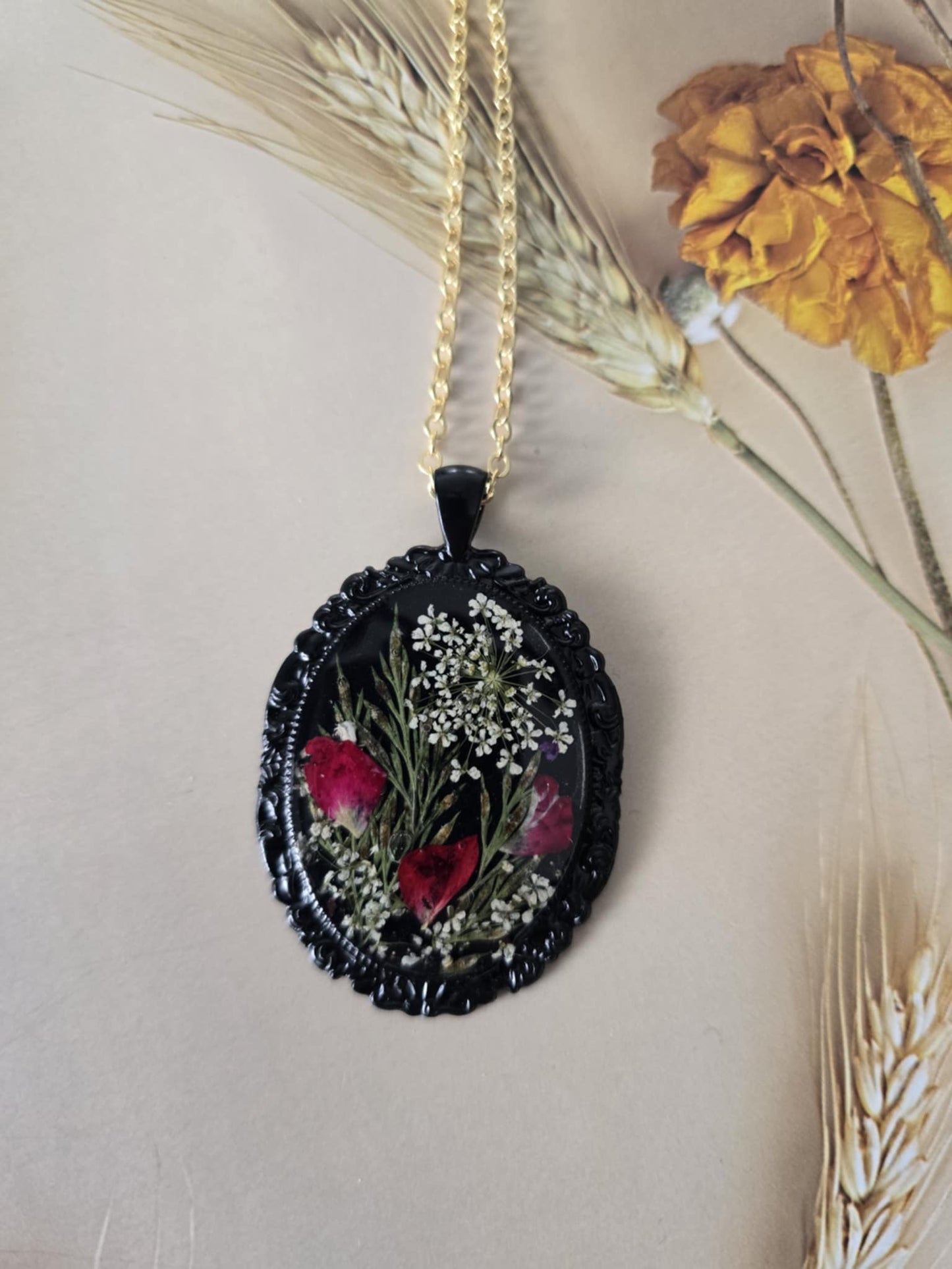 Pendentif floral spécial