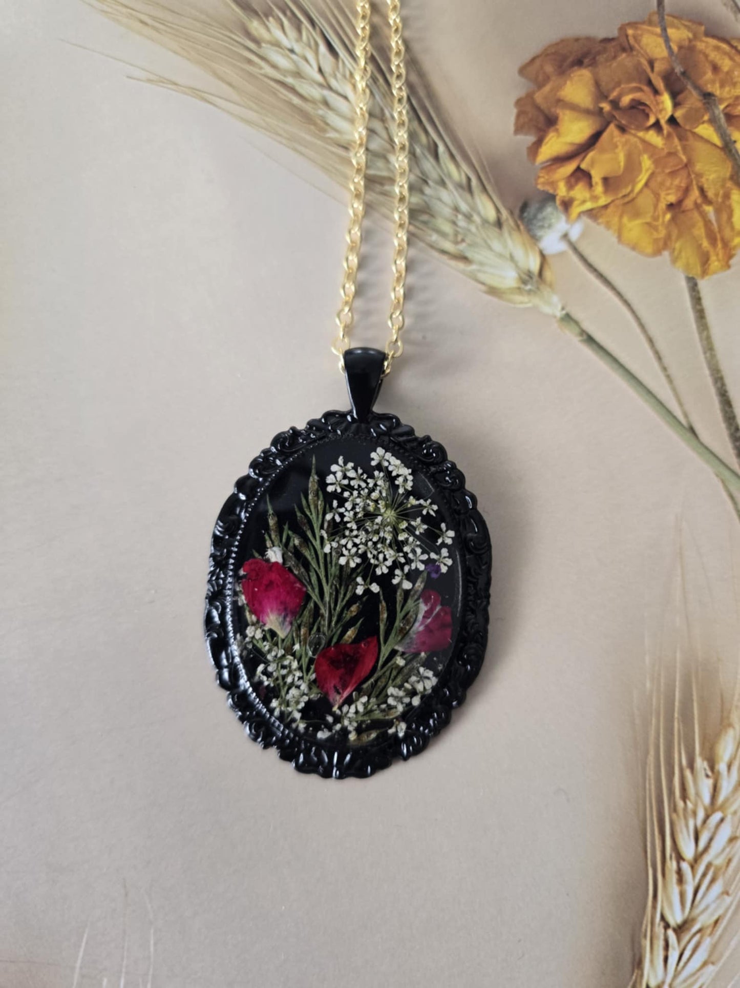 Pendentif floral spécial
