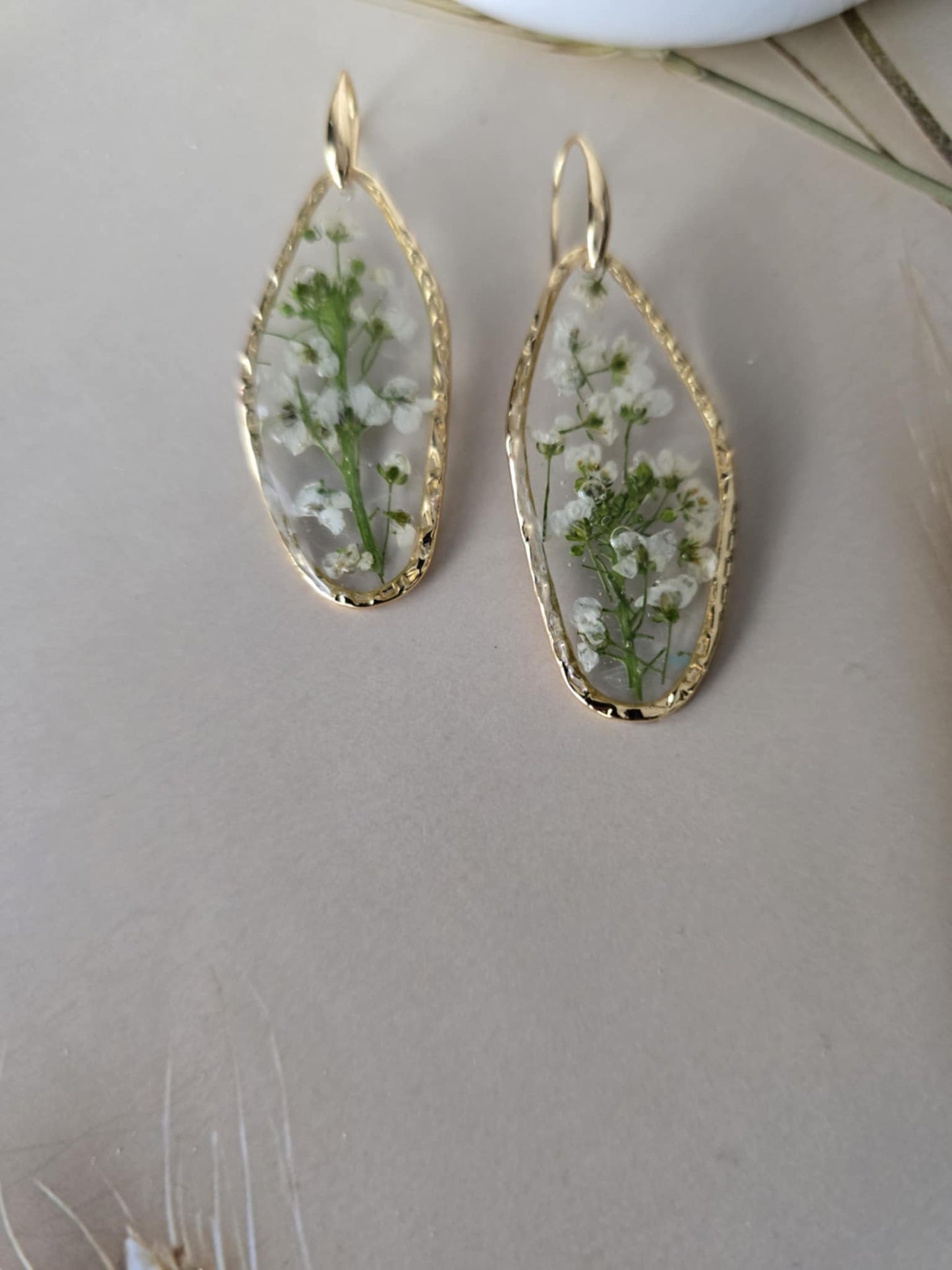 Boucles d'oreilles amicales floral