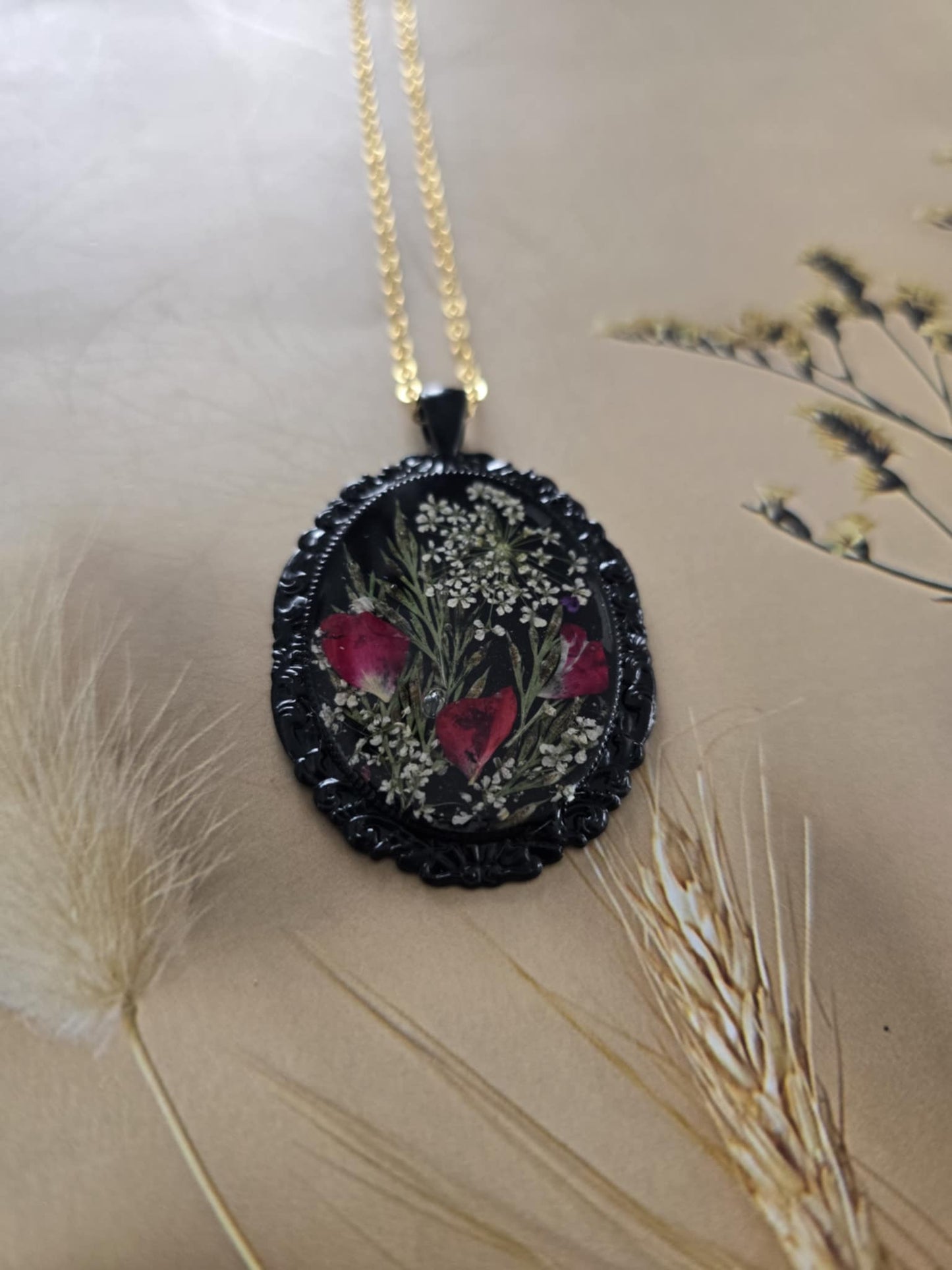 Pendentif floral spécial