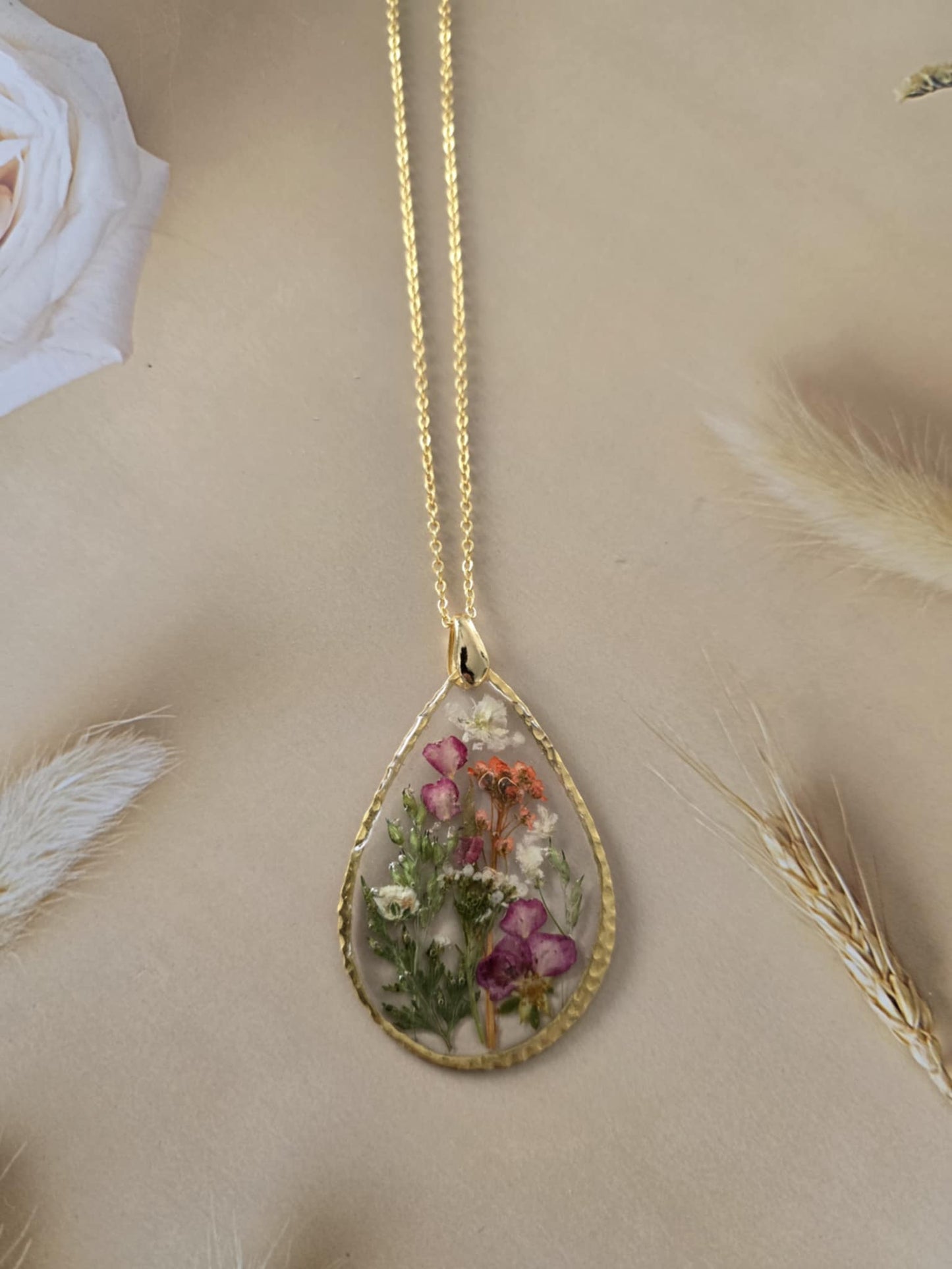 Pendentif floral petite merveille