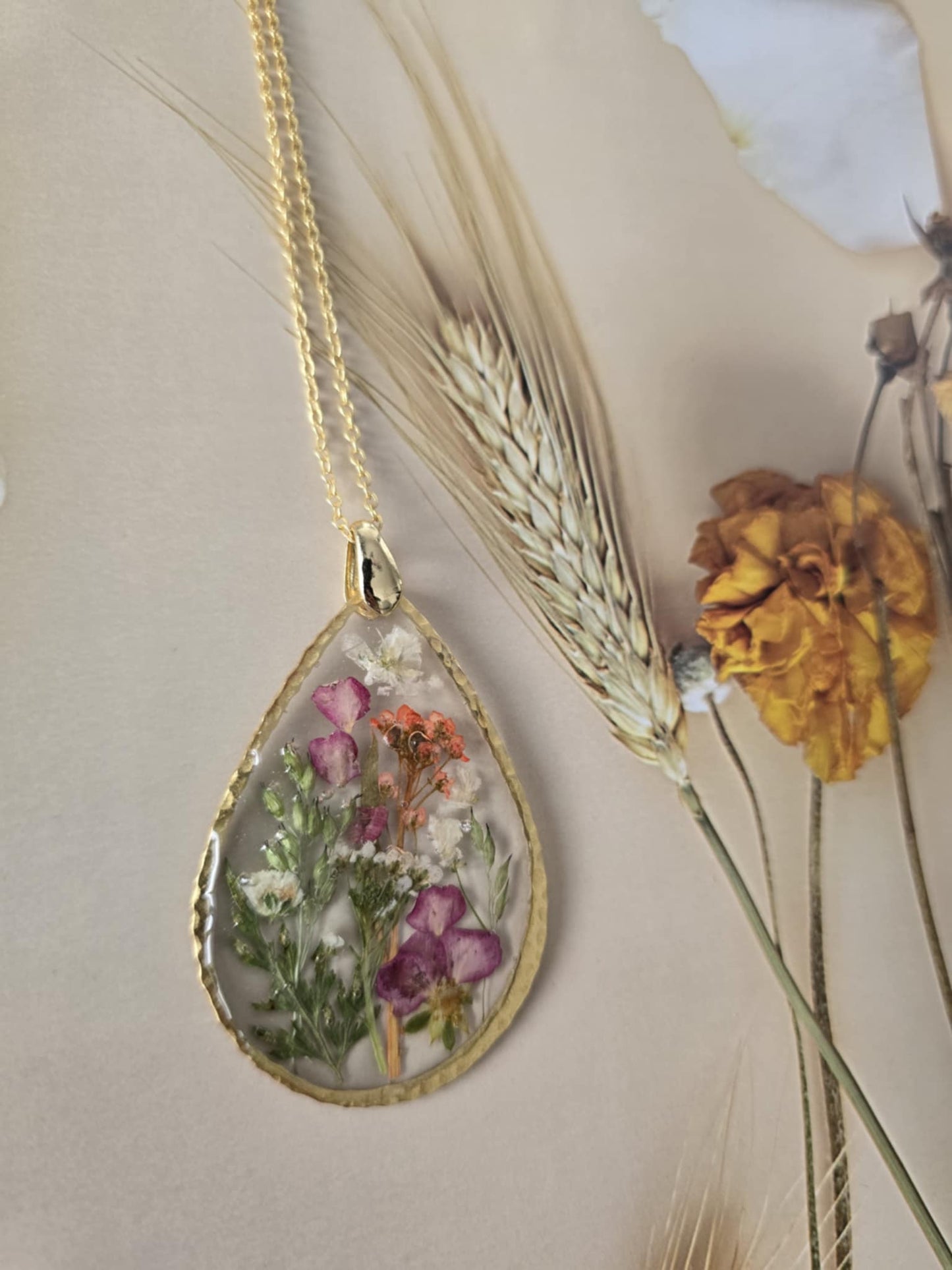 Pendentif floral petite merveille