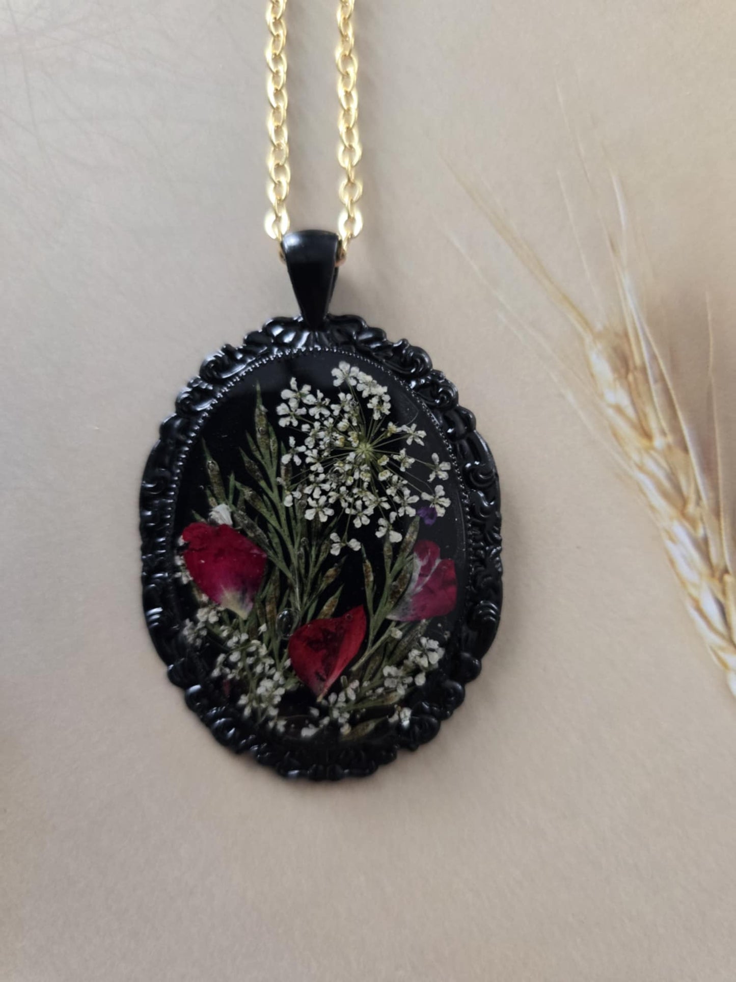 Pendentif floral spécial
